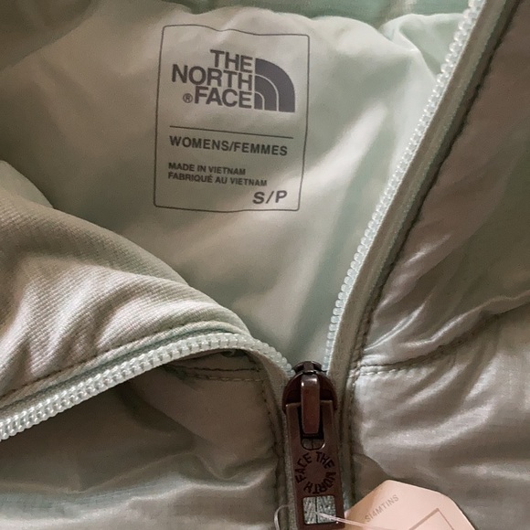 NEW North Face vest mint green sz S - Picture 5 of 7